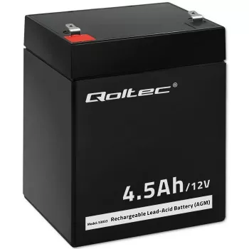 AGM-accu Qoltec 53033 4.5 Ah 15 V 65.5 A motor