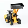 Bruder 02485 CAT compacte knikgestuurde wiellader, speelgoedmodelvoertuig, kunststof