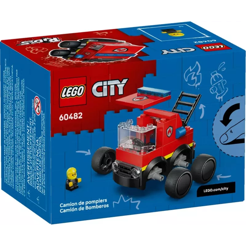 LEGO CITY 60482 Rides - Brandweerauto