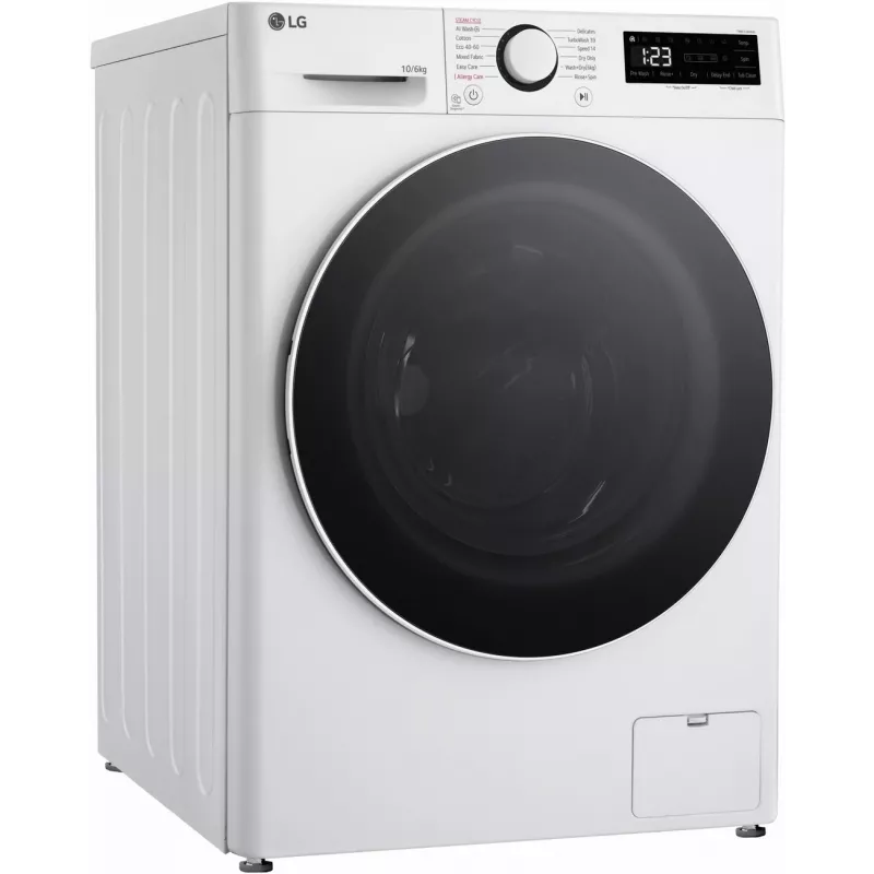 LG F4DR510S0W was-droogcombinatie 10 kg 1400 t/min wit