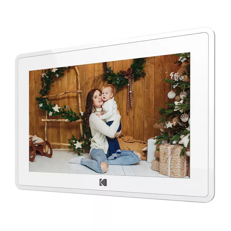 Digitale fotolijst Kodak RCF-106 10 inch wit — 10-inch display, digitale diashow-lijst