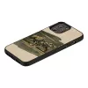 Telefoonhoes Man and Wood voor iPhone 12 Pro Max — wit stier-design