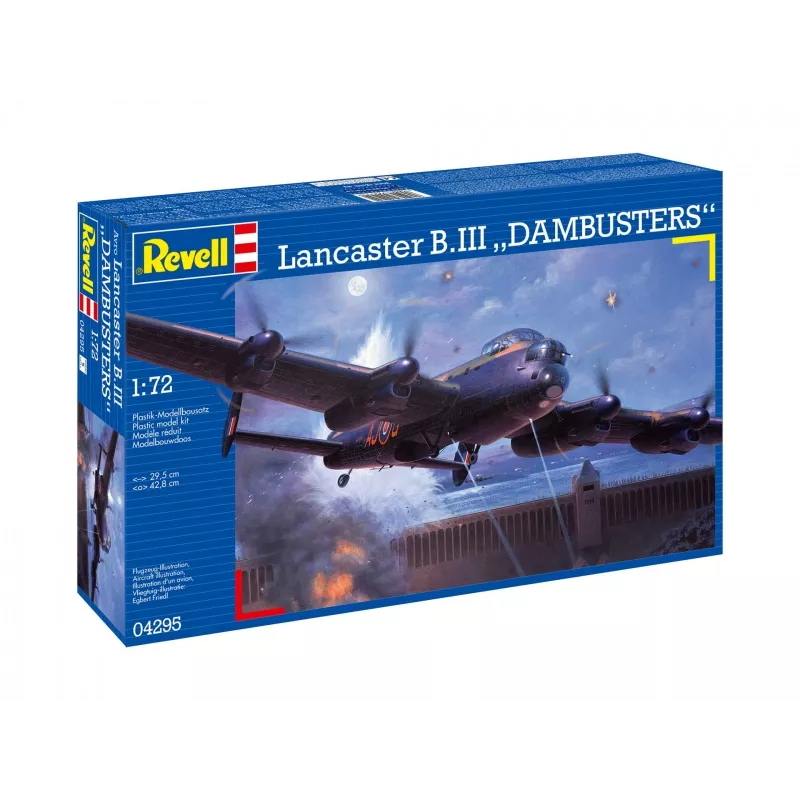 Revell Lancaster B. III Dambusters (04295) 1:72 schaal vliegtuig plastic modelbouwset
