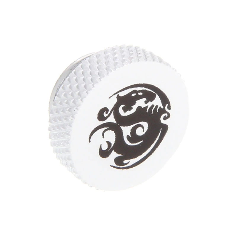 Computerkoelingaccessoire BitsPower BP-DWWP-C06 — messing constructie, wit oppervlak