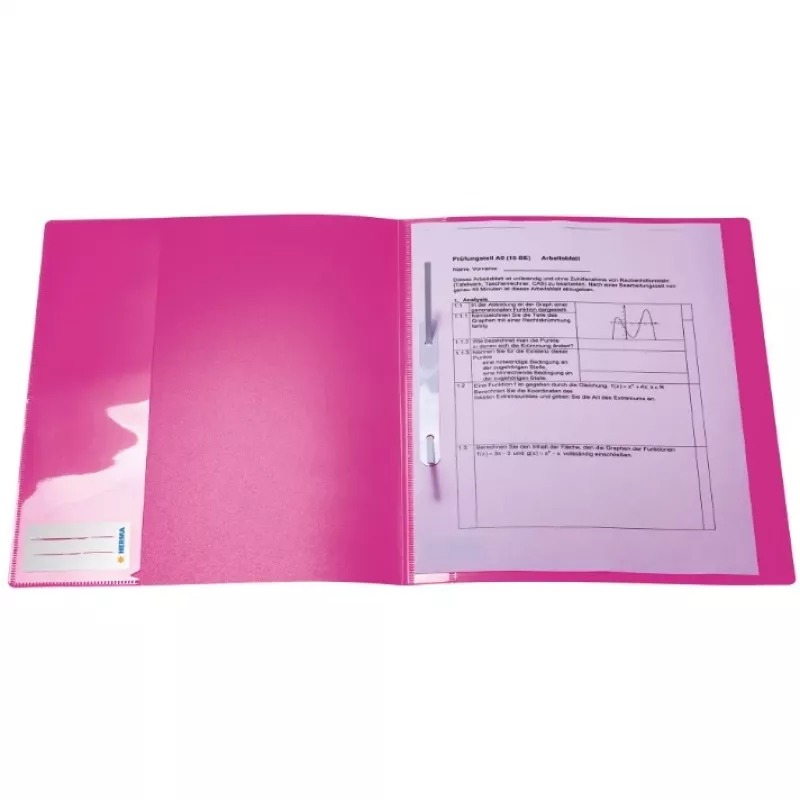 Standaard archiefmap Herma 19638 polypropyleen PP roze A4