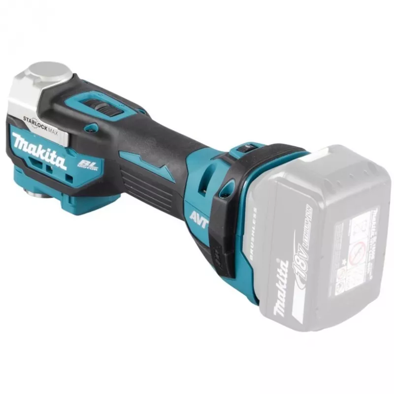 Makita DTM52Z oscillerende multitool zwart, blauw, zilver 20000 OPM