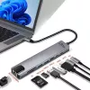 MEDIA-TECH USB-HUB 8 IN 1 GIGA LAN HUB MT5046