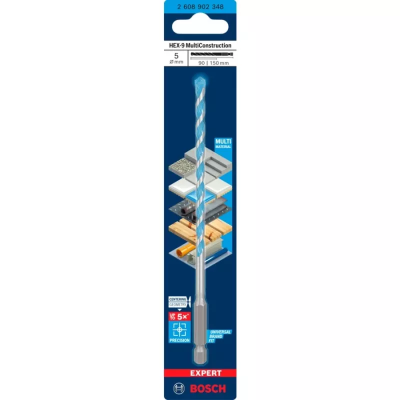 Expert HEX-9 Multi Construction betonboor Ø 5 mm 1 stk. (2608902348)