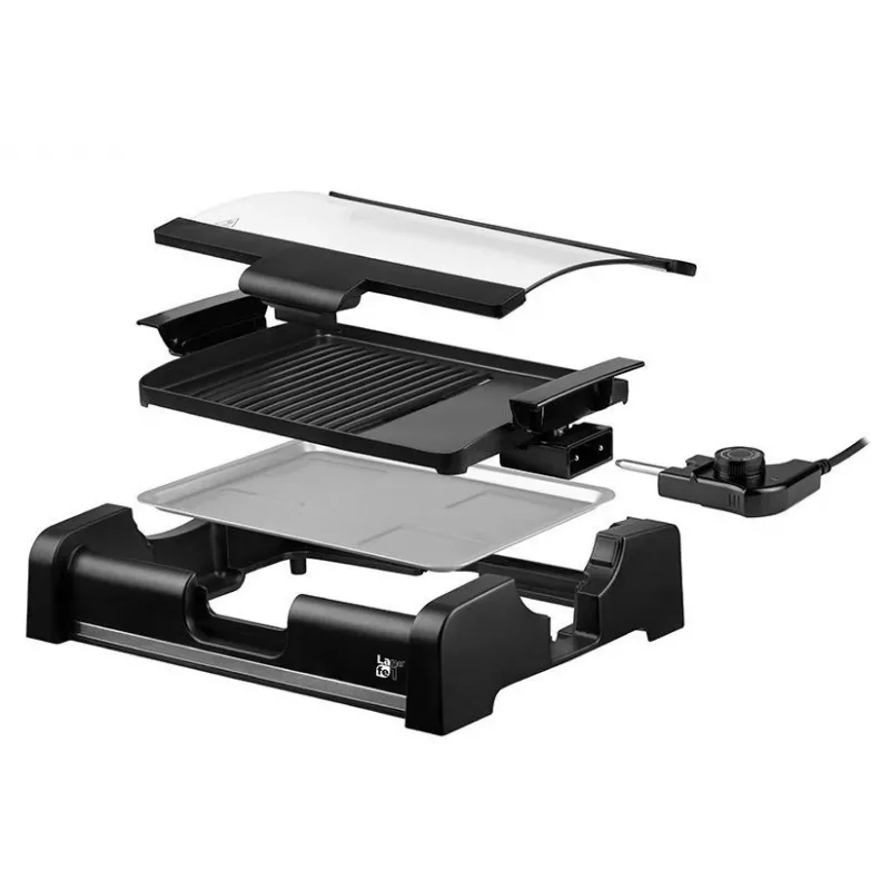 Lafe GRL-003 elektrische contactgrill met deksel, 1650 W