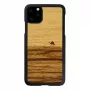 Smartphonehoesje man and wood voor iPhone 11 Pro Max — terra zwart