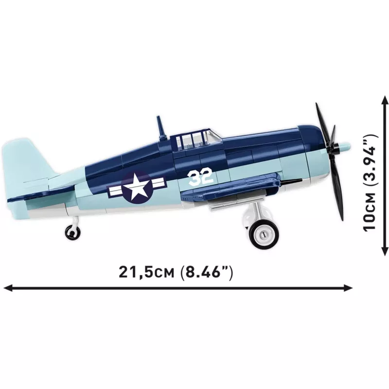 COBI bouwstenen Grumman F6F Hellcat 235 onderdelen