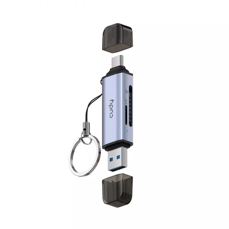 CUDY UH200 2-in-1 USB 3.0-kaartlezer