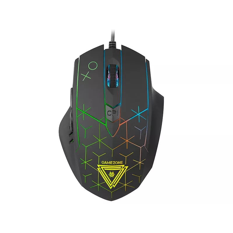 Tracer GAMEZONE XO - muis - USB - optisch - 6 toetsen - zwart