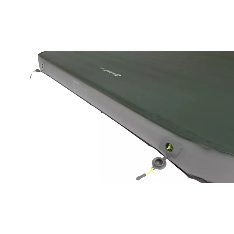 Tweepersoons luchtmatras Outwell 400146 — 1350×2030×100 mm, polyester, groen/grijs