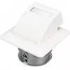 Digitus FTTH glasvezel inbouw wandcontactdoos DN-93201 SC/LC-adapter 86x30x86mm