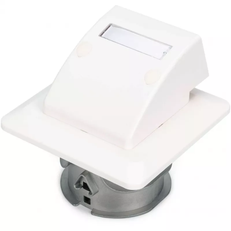 Digitus FTTH glasvezel inbouw wandcontactdoos DN-93201 SC/LC-adapter 86x30x86mm