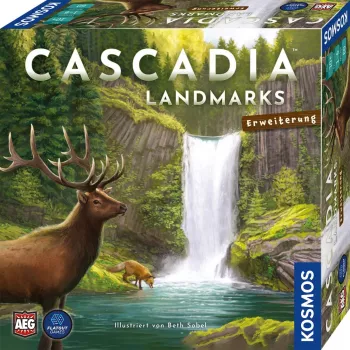 Kosmos Cascadia Landmarks 60 min bordspel familie