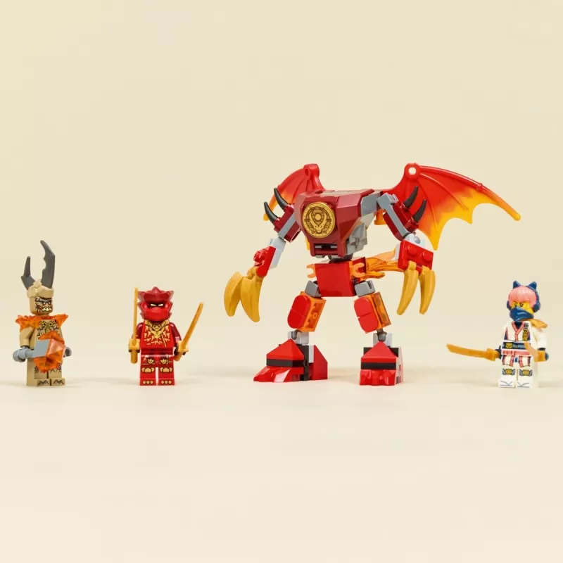 LEGO NINJAGO 71851 Kais draken-mech-battlepack