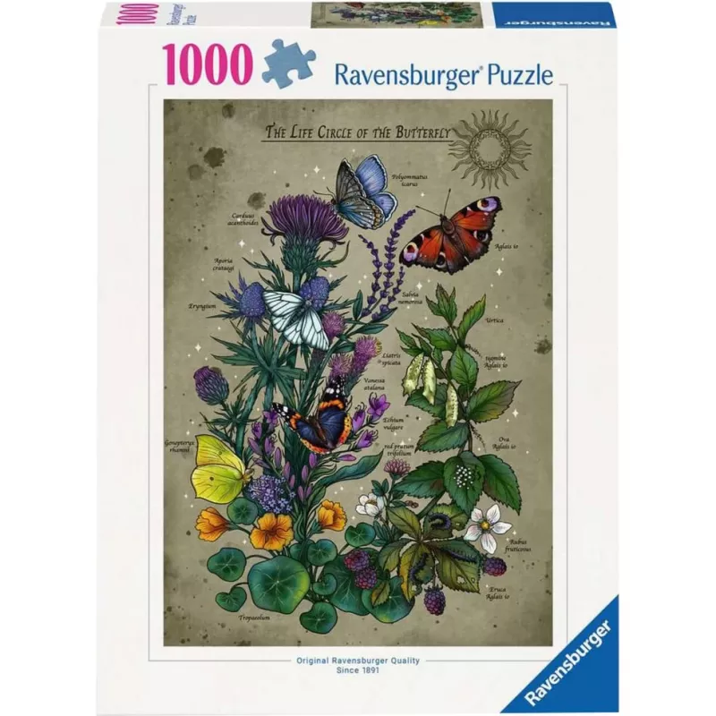 Ravensburger puzzel Circle of Life Butterfly 1000 stukjes