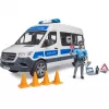 Mercedes-Benz politie Sprinter set met figuur en licht-/geluidmodule