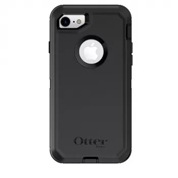 OtterBox Defender case voor iPhone SE (3e en 2e gen) en iPhone 8/7 zwart
