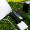 Omvormer Green Cell INV03DE, 12V naar 230V, 500 W, 50 Hz, 30 A uitgang, zwart