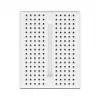 Breadboard DELOCK 18316 — soldeervrij prototyping-board, kunststof, 36×46×10 mm, wit