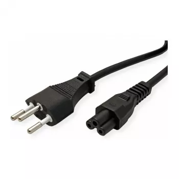Netkabel CH 3POL ZW 1M