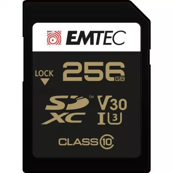 Emtec 256GB SDXC UHS-I Class 10 geheugenkaart ECMSD256GXC10SP
