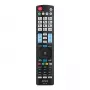 SAVIO RC-11 infraroodafstandsbediening voor LG tv, zwart, bereik 10 m, ondersteunt 1 apparaat