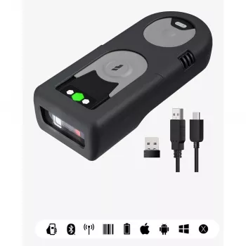 inateck barcodescanner 43 grijs [BCST-43_gray]
