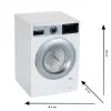 Theo Klein 9213 Bosch speelgoedwasmachine voor kinderen