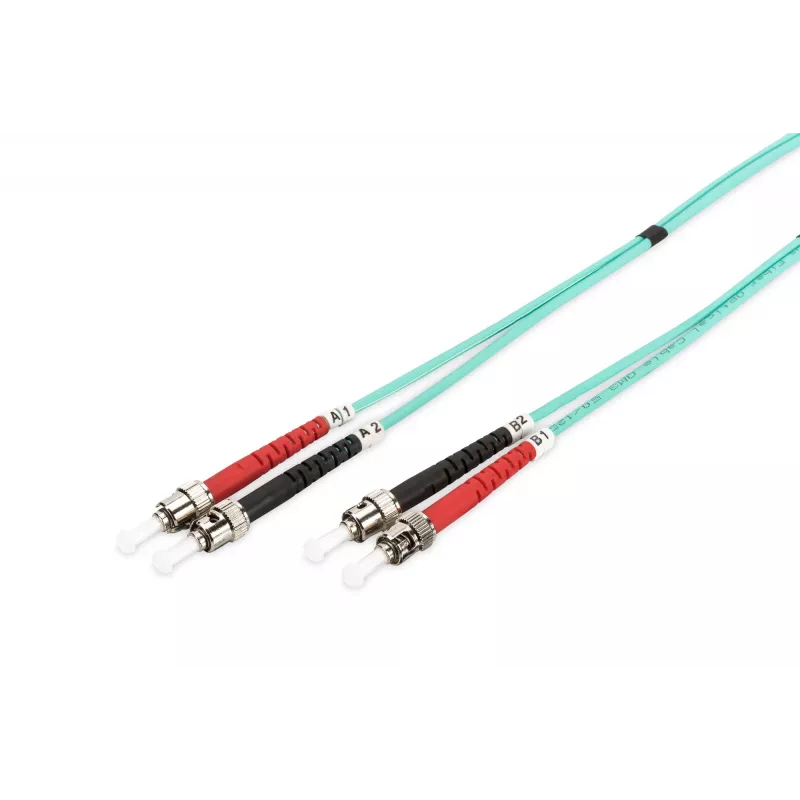 Glasvezel-patchkabel Digitus OM3 ST/ST 1m
