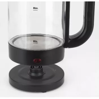 JATA HA702 waterkoker 1,2 l 1500 W zwart transparant