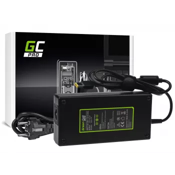 Voeding Green Cell AD117P 170W 20V 8,5A voor Lenovo-laptops, indoor AC/DC, zwart