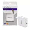 Qoltec GaN-oplader FAST 108W | 5-20V | 3-4.7A | USB C | wit