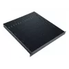 Legbord Digitus TN-19-5/9-1U-W-BK staal zwart 19 inch 500 mm diepte