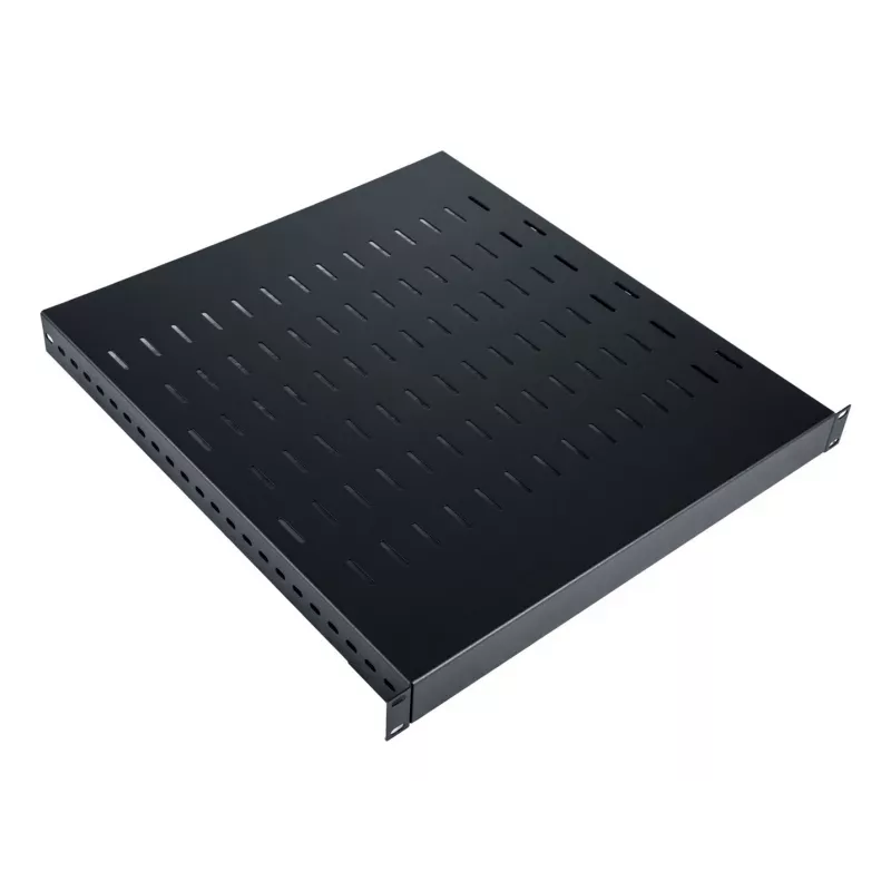 Legbord Digitus TN-19-5/9-1U-W-BK staal zwart 19 inch 500 mm diepte