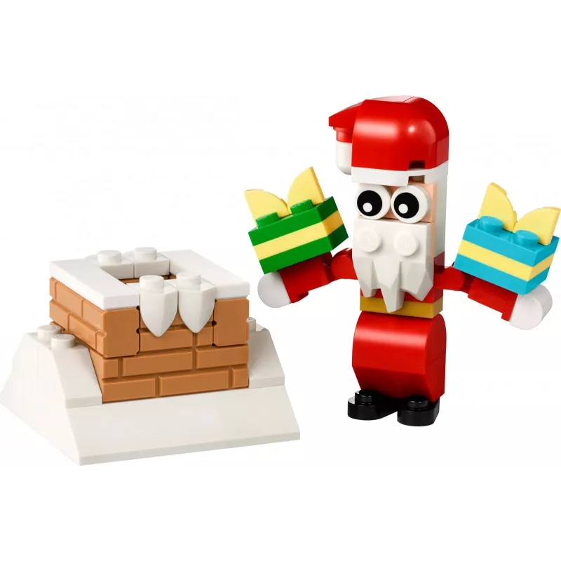 Constructiespeelgoed LEGO Santa's Chimney Polybag 30692 – mini-kerstbouset