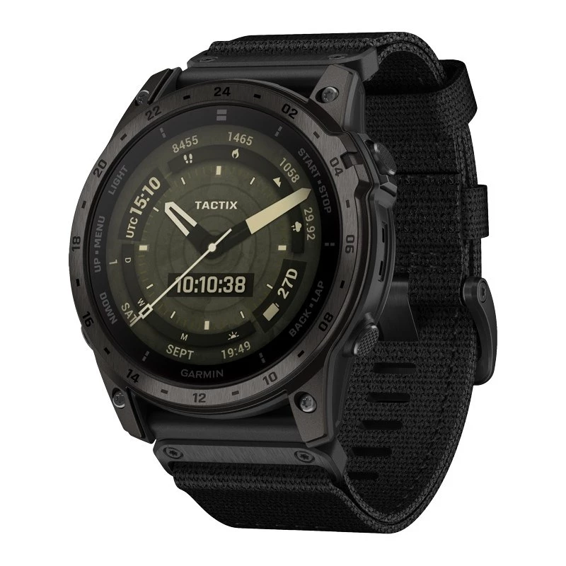 Horloge Garmin Tactix 7 AMOLED 51mm zwart