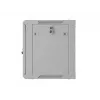 19 9U 600X 450 grijze wandmontage-rackkast geperforeerd