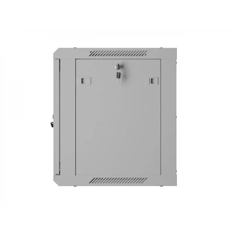 19 9U 600X 450 grijze wandmontage-rackkast geperforeerd