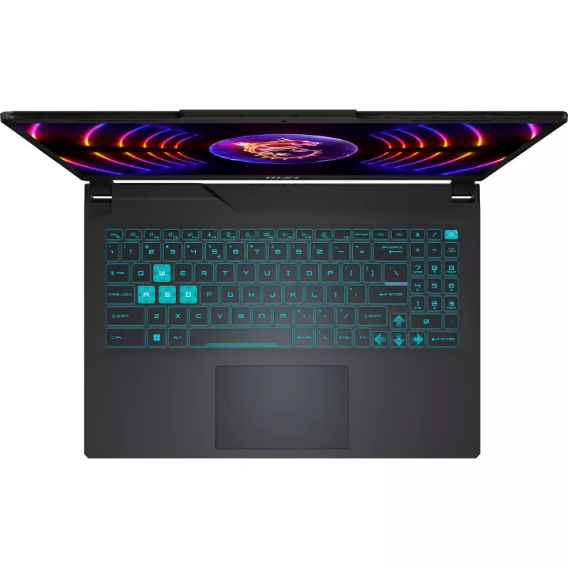 MSI Cyborg 15 A13VE-1005 gaminglaptop, 15,6 inch FHD 144Hz, Intel Core i5-13420H, 16GB DDR5, 512GB SSD, NVIDIA GeForce RTX 4050, FreeDOS, zwart