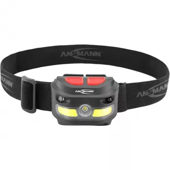 Hoofdlamp Ansmann HD250RS zwart COB LED 4W IP54