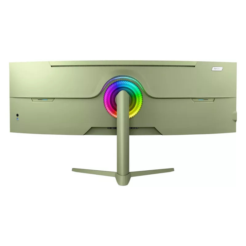 Curved computermonitor Arozzi Nova 49 inch (124,5 cm) dual QHD 5120×1440 LED VA, 4 ms, groen