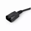 Gembird EG-PSU3-01 stroomverlengsnoer 0,6 m 3 AC-uitgangen binnen zwart