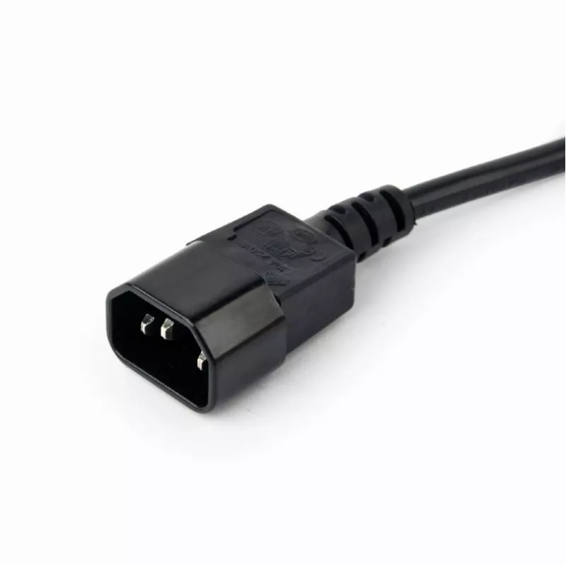 Gembird EG-PSU3-01 stroomverlengsnoer 0,6 m 3 AC-uitgangen binnen zwart