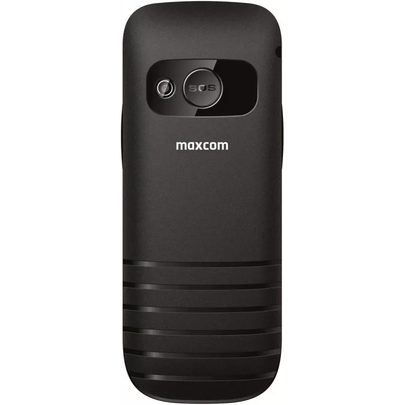 MaxCom MM720 SE mobiele telefoon voor senioren, 2,2 inch display, GSM 900/1800, zwart