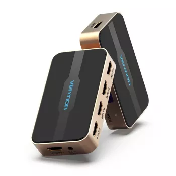 Vention 5 in 1 out HDMI-switcher zwart