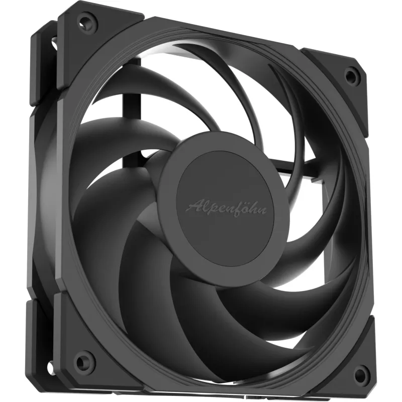 ALPENFÖHN Jetstream 120mm PWM behuizingsventilator - zwart
